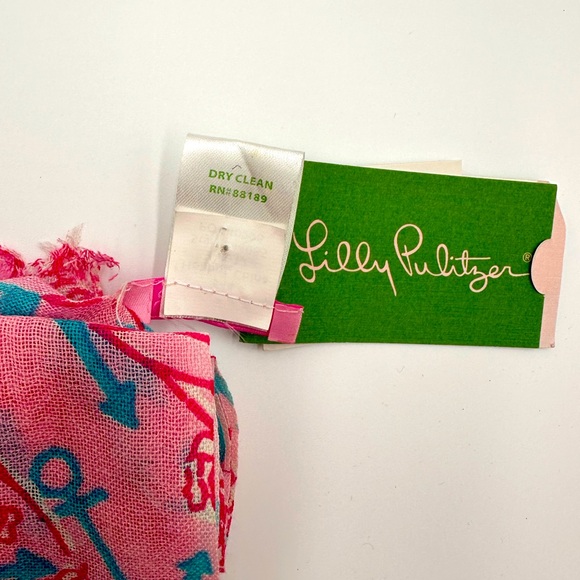 NWT Lilly Pulitzer Delta Gamma Murfette Scarf - Picture 3 of 6